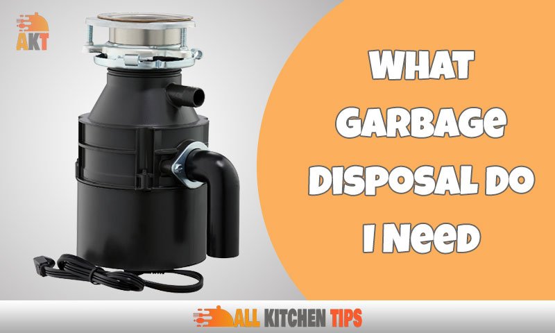 Knowing What Garbage Disposal Do You Need for Your kitchen